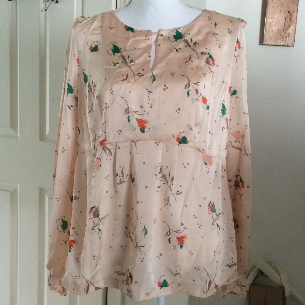 Hi There from Karen Walker Long Sleeve Blouse New